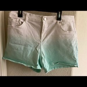 Faded shorts